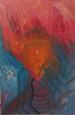 Namon Namonii oil painting new certified 24'' × 36'' linen canvas