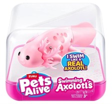 Pets Alive Swimming Axolotl's PINK Robotic Pet Figure