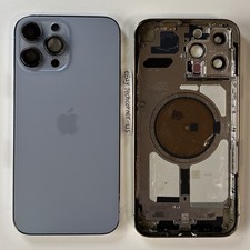 Apple iPhone 13 Pro Max Sierra Blue OEM Rear Housing Back Glass Chasis Grade A