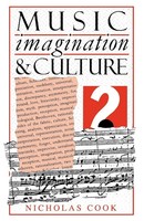 Nicholas Cook | Music, Imagination, And Culture | Taschenbuch | Englisch (1992)