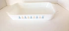 1960's Anchor Hocking Fire-King #432  1.5 Quart Candle Glow Casserole Dish VTG