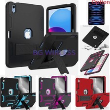 For iPad A16 11 inch A3354/A3355 11TH Shockproof Heavy Duty Rugged Stand Case