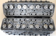 Gm 3890462 Sb Chevy Cast Iron Heads Dated C-2228-67 1.941.50 64cc Loaded