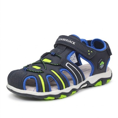 Lumberjack Levi - Geschlossene Sandalen mit blauem Riemchen - Junior Kinderschuhe