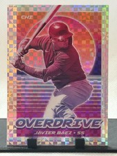 2021 Panini Chronicles - Overdrive - Building Blocks #1 - Javier Baez