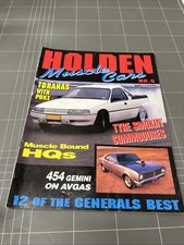 VINTAGE CAR MAGAZINE MUSCLE CAR MOTOR RACING MANCAVE  HOLDEN