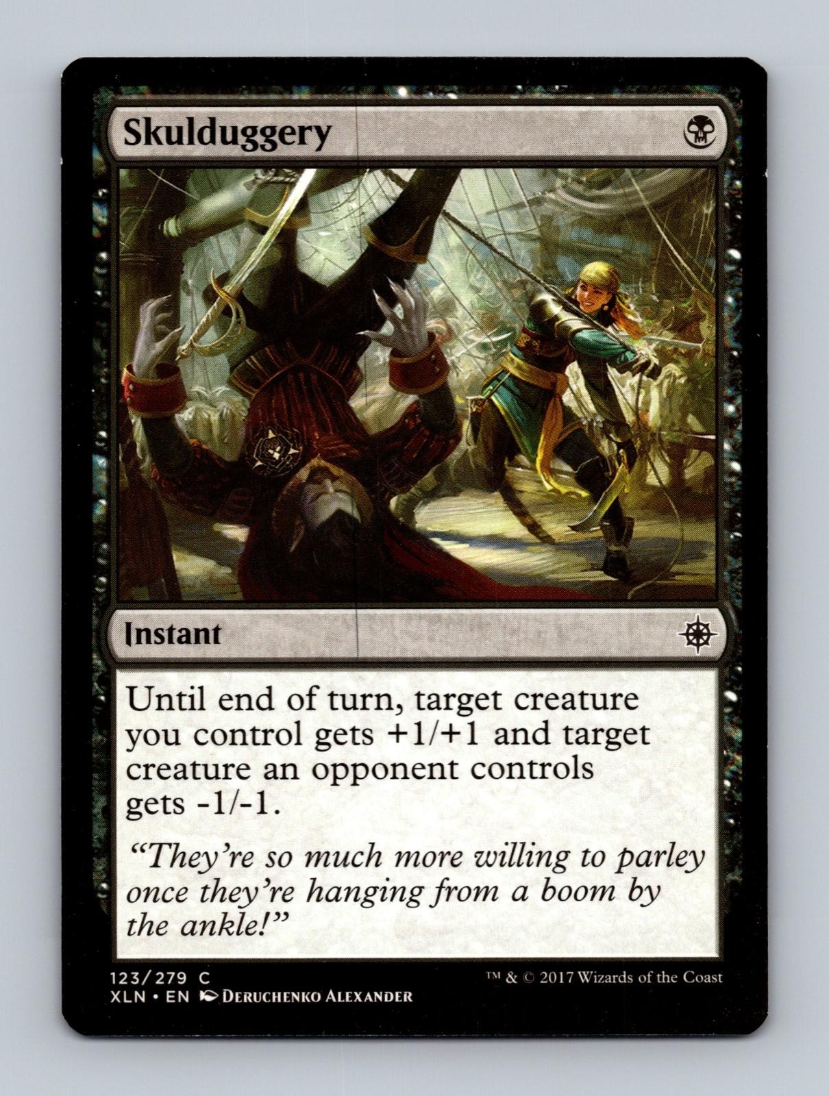 Skulduggery 123 Common Ixalan Magic: The Gathering Moderately Played