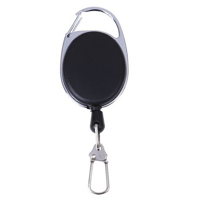 1 Stück Recoil ausziehbarer Schlüsselring Clip Pull Schlüsselring retracRS$g