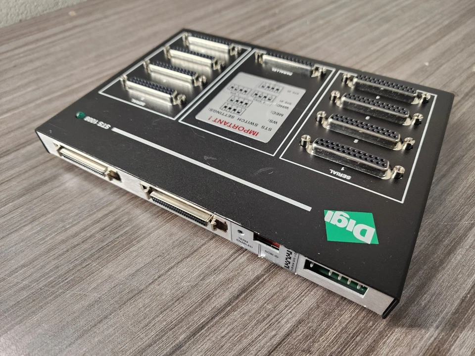 SERVIDOR TERMINAL DIGI STS 1008 P/N 1P 50001008-01 D Foto 4 de 4