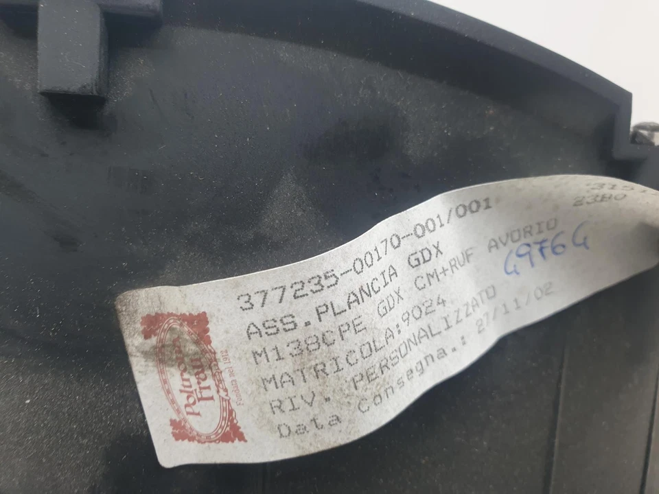 Cuadro de instrumentos velocímetro Maserati 4200 MPH 59 k millas 2003 Foto 2 de 4