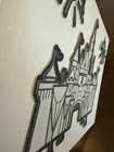 14” X 11” Custom Made Disney Princess Castle 3d Layered Cardstock Canvas — photo 3