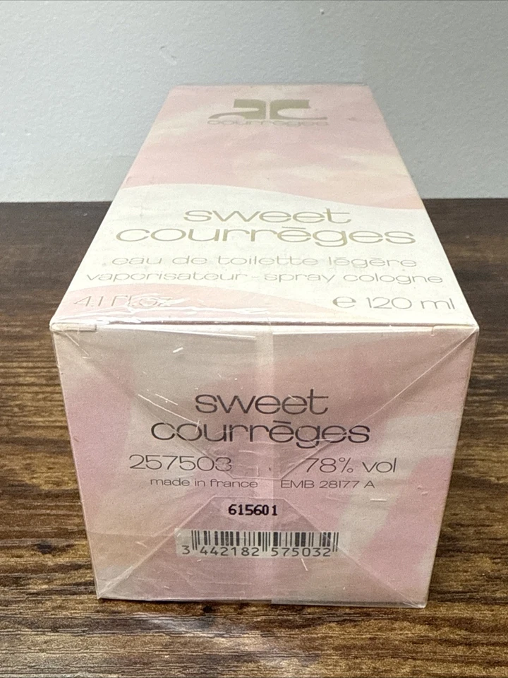 Courreges Sweet Courreges 4,1 OZ eau de toilette para mujer no sellado Foto 3 de 3