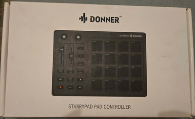 Donner StarryPad Pad Controller USB MIDI Controller Beat Maker 16 Beat Pads