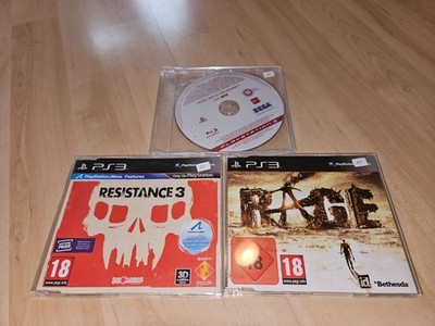 Sony Playstation 3 PS3 Promo Paket Resistance 3 + Rage + Viking  Presseexemplare