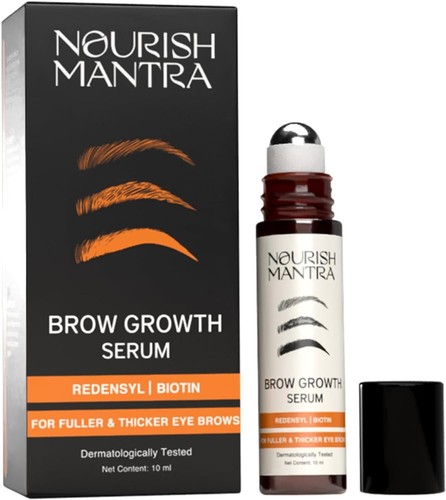 Nourish Mantra Brow Growth Serum for Growth, volume & Thickness of Eyebrow -10ml - Picture 2 of 10