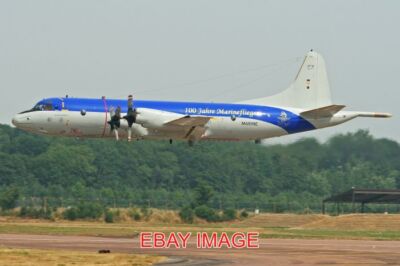 FOTO FLUGZEUG LOCKHEED P-3C ORION '60+01' EINE FANTASTISCHE ABFAHRT VOM MARI