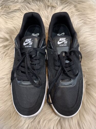 12-Nike Gts retorno Sb Negra Goma | eBay
