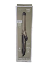 InfinitiPro Conair Nano Tourmaline Ceramic Curling Iron 1" Adjustable Heat