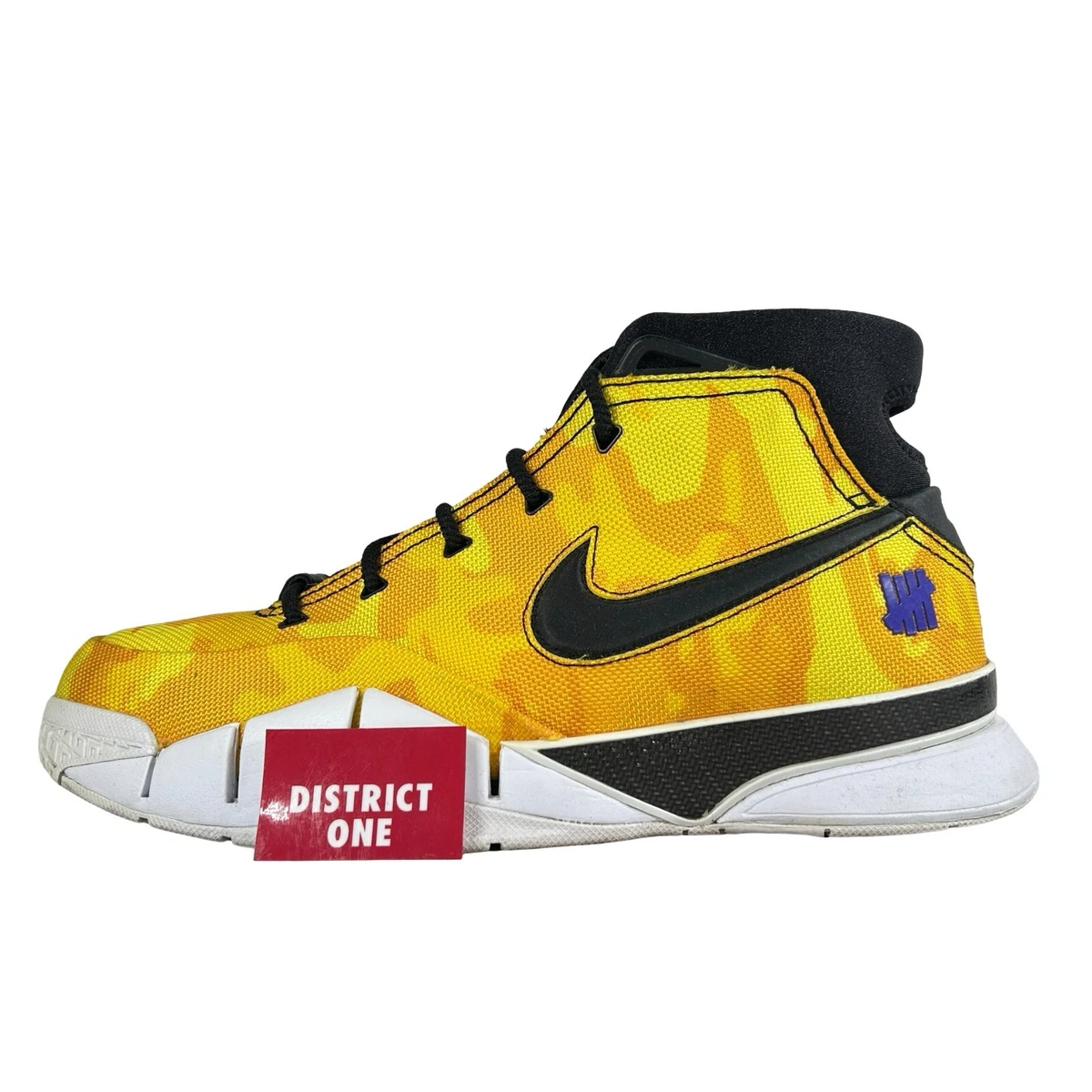 コービー 1 PROTRO Nike Undefeated x Zoom Kobe 1 Protro Yellow Camo for Sale