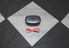 JBL Endurance Peak II 2 - True Wireless Charging Case Only - Black - USB C