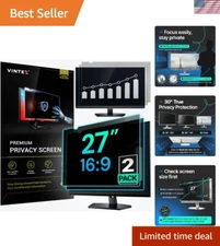 27 Inch 16:9 Computer Privacy Screen Filter for Widescreen Monitor and Laptop...