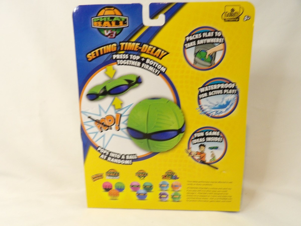 V3 Flash Phlat Ball V3 Goliath Phlat Ball V3 Throw A Disc Catch A