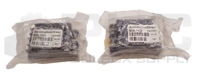 LOT OF 2 SEALED NEW AUTOMATION DIRECT SQL14D RELAY SOCKETS 10A 250VAC