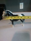 Original 1960's Breyer Horse #21?Shetland Pony Glossy Black & White Pinto 6"Tall — photo 4