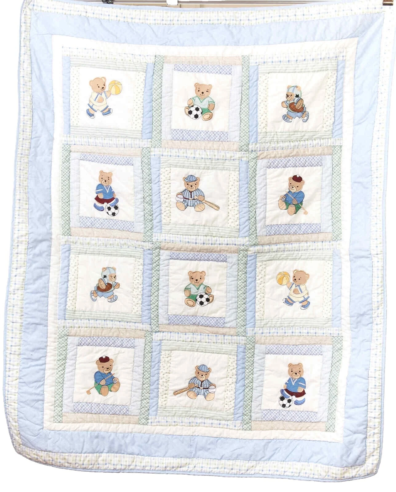 Esportes de Algodão Colchas e Cobre-leitos para Berços