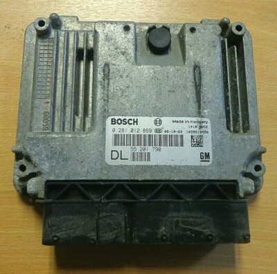 Réinitialiser *//plug /& play Vauxhall Opel Vectra C 1.9 Z19DT ECU 0281012868 DM 55201791