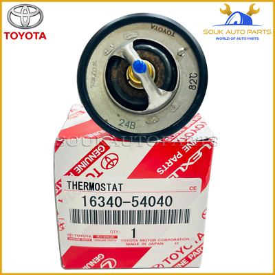 16340-54040 Genuine Toyota THERMOSTAT 1634054040 OEM | eBay