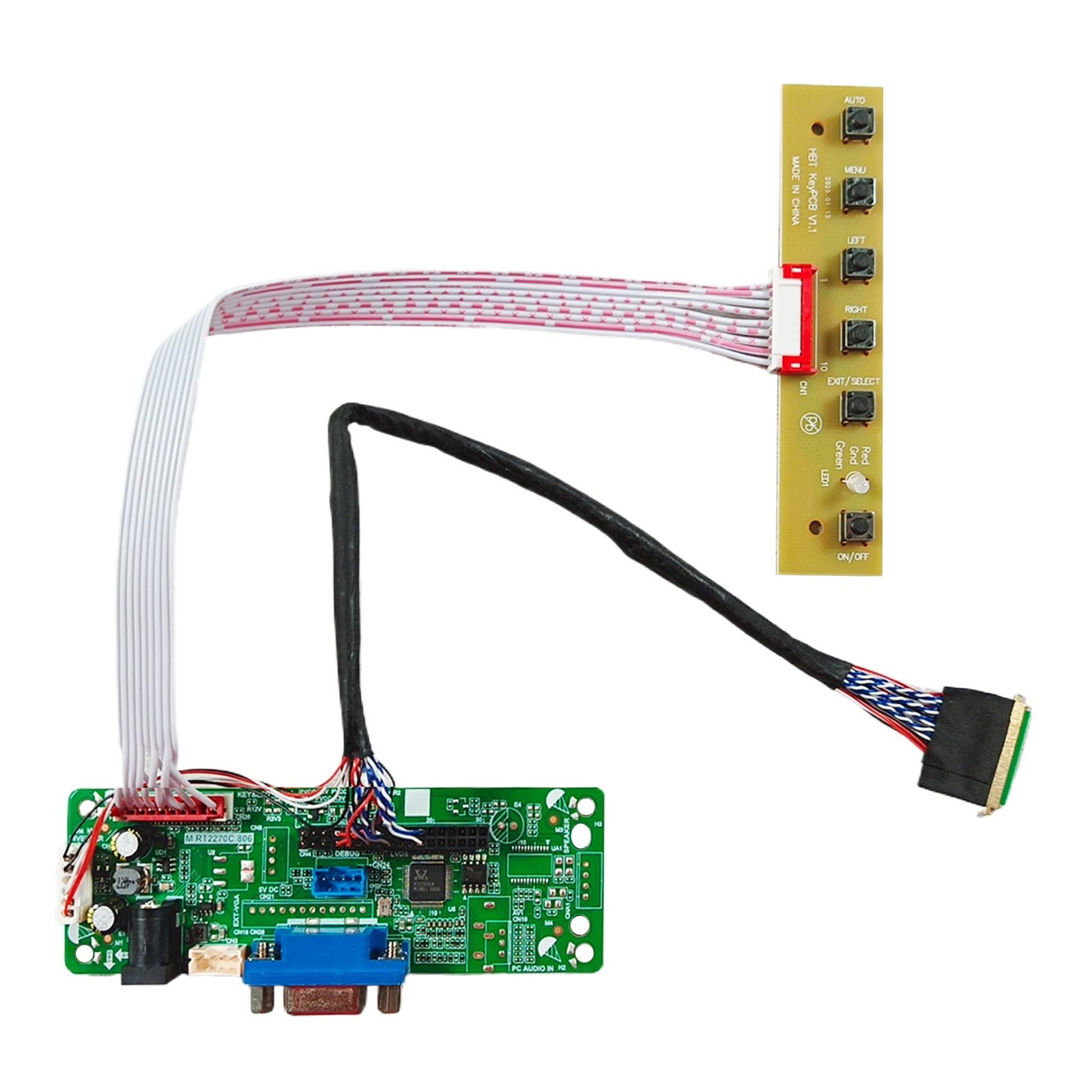 For 10.1inch 1280x800 G101ICE-L01 LCD Screen VGA Control Board RT2270C-806