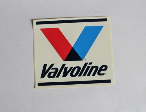 VALVOLINE OLIO ADESIVO ORIGINALE DECAL RACING NASCAR NHRA 5-1/8"