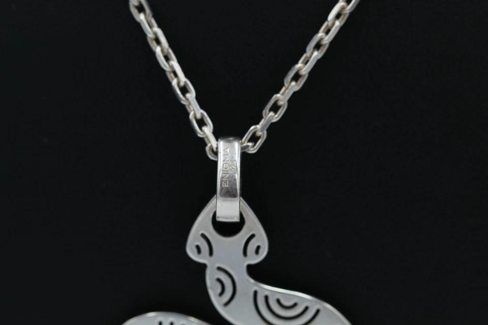 Collar Serpiente Plata Esterlina Colección ENIGMA Gianni Bulgari Foto 3 de 4