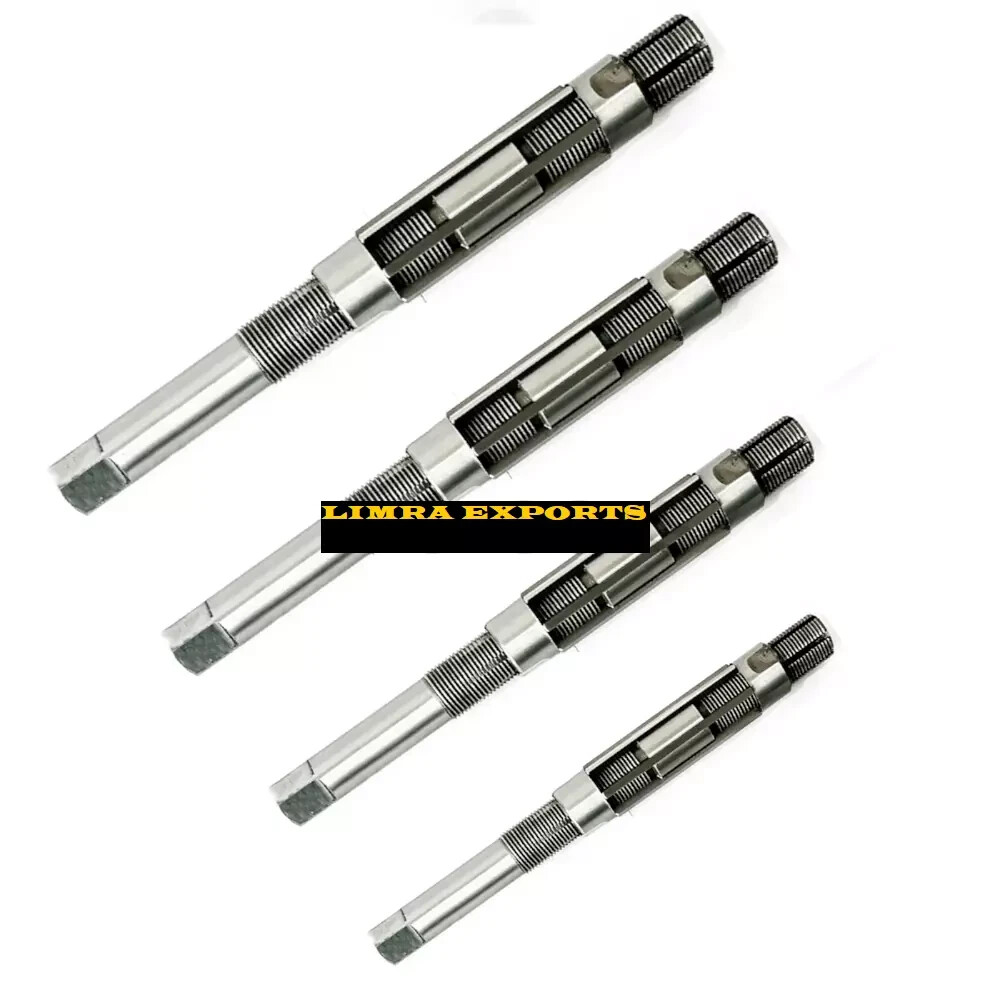 5-Piece Adjustable Hand Reamer Set – H12 To H16 – 1-1/16" To 2-7/32" (26.98mm – 56.35mm) – ACTOOLS-511109