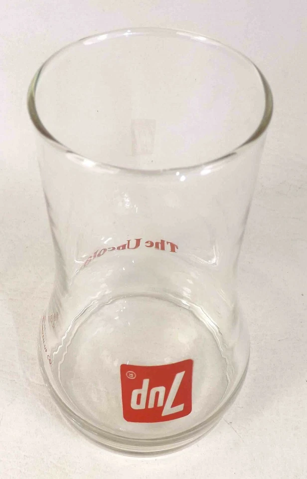 Vintage 7UP Glass The Uncola Upside Down Drinking Glass - Image 3 of 4