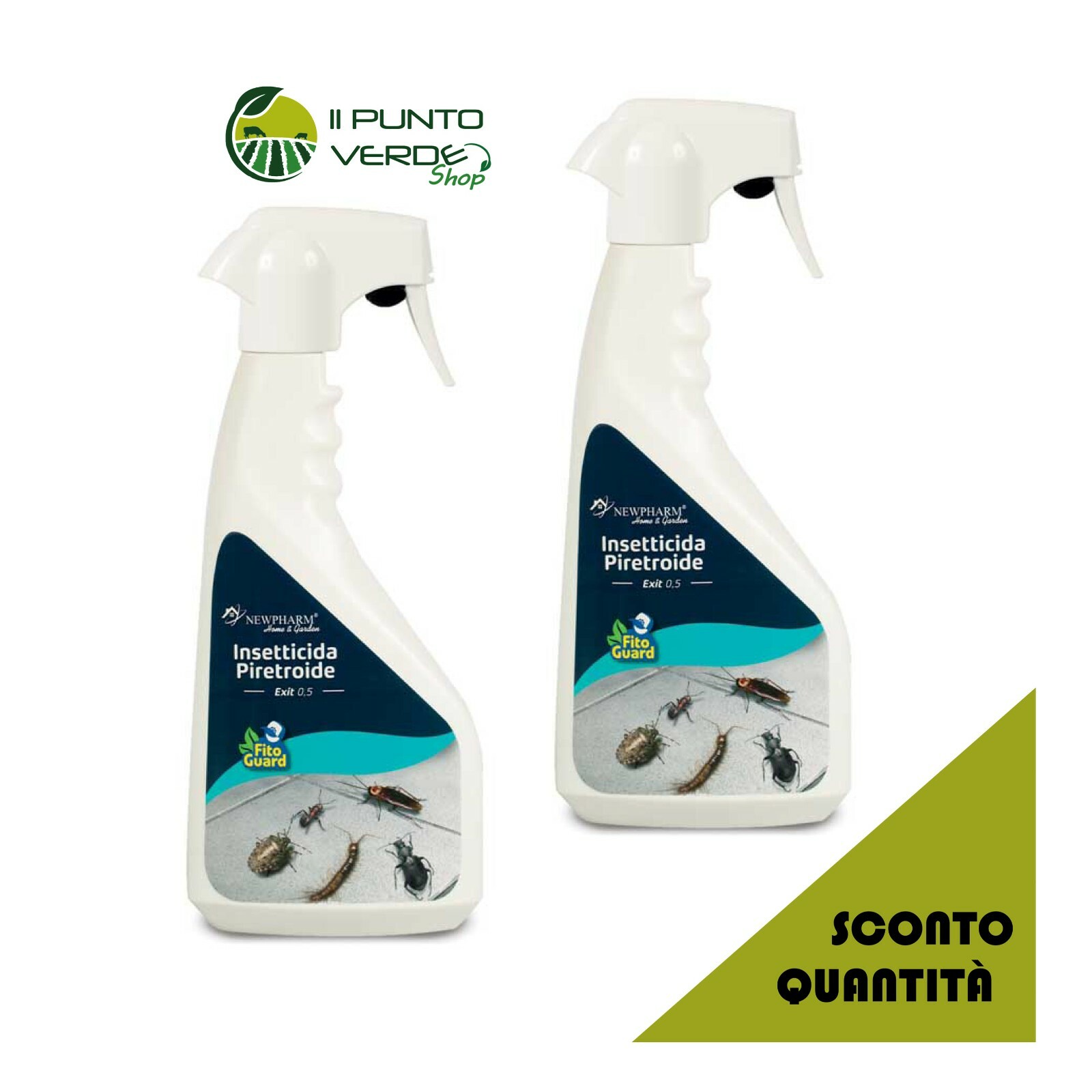 Insetticida PIRETRO naturale Spray 750ml EXIT 0,5 CIMICI piretroide biologico