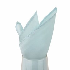 100 Silk Solid Satin Pocket Square for Business, Weddings  Formals