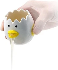 Ceramic Egg Separator Chicken Yolk White Splitter Kitchen Tool