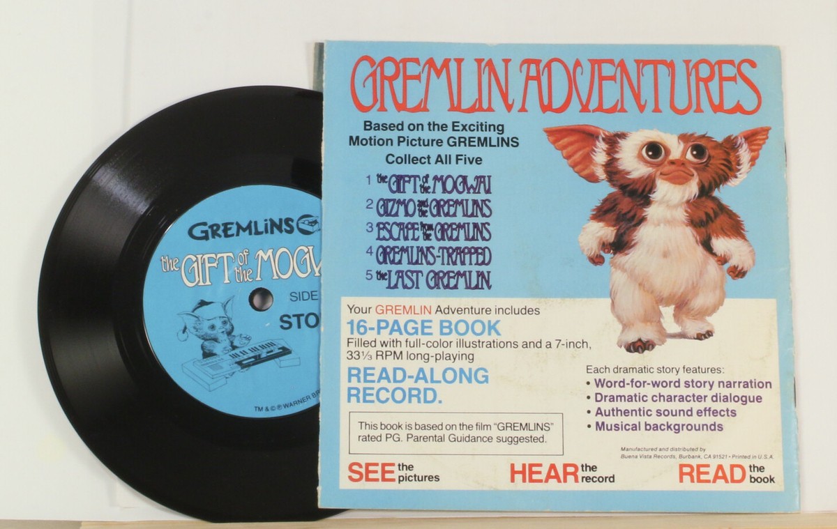 Gremlins Set Of 5 Books And Records Stories 1-5 Warner Bros
