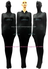 Unisex Mummy Costumes Black Spandex Body Bags Sleeping Bag internal Sleeves F802