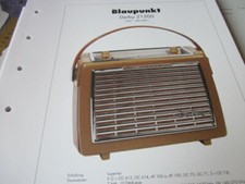 Radio Archiv N 01 Schaltplan Blaupunkt Derby 21 500, 1961