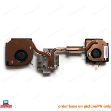 Lenovo Thinkpad P52 P53 02DM015 CPU GPU FAN Heatsink original single copper tube