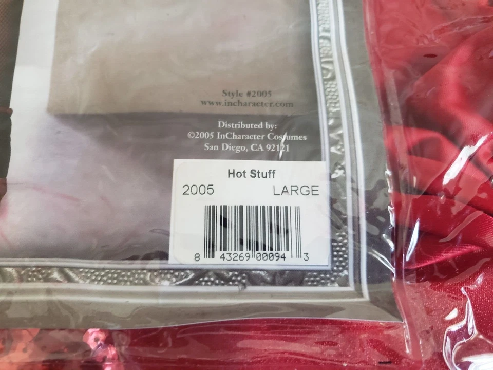 NUEVO Disfraz Sexy Diablo Juegos con disfraces de Halloween L 12-14 Elástico de satén para mujer Foto 4 de 4