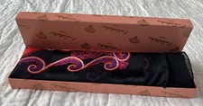 Zandra Rhodes Large silk scarf with box