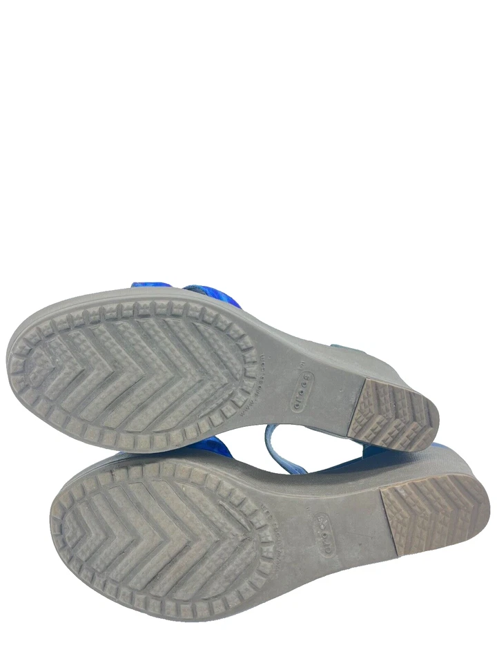 Crocs Leight Sandalias Cómfort Para Mujeres T.39-40 US.W9 UK.7 - Imagen 2 de 4
