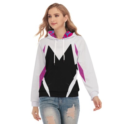 Spider Spider Hoodie Spider Ghost Cosplay Halloween Women's Slim  Pull