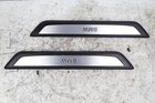 09-15 BMW 740 750 F01 F02 FRONT DOOR FLOOR SILLS SCUFF STEP PLATE SET OF 2 OEM
