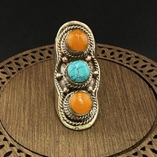 Uniquely Designed With Wondering Shape Tibetan Vintage Handmade Awesome Ring