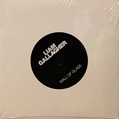 LIAM GALLAGHER WALL OF GLASS 7'' UK SEALED ETCHED OASIS